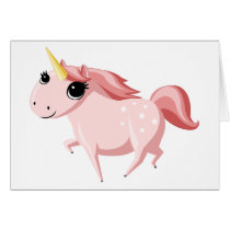 Strawberry the Pink Unicorn cards by ButtermilkBiscuits Strawberry the Pink Unicorn cards