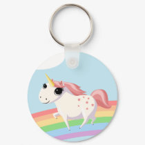Strawberry the Unicorn keychains