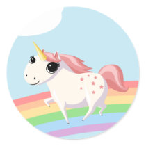 Strawberry the Unicorn stickers by ButtermilkBiscuits Strawberry the Unicorn stickers