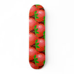 Strawberry Wallpaper Custom Skate Board