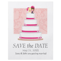 Strawberry Wedding Cake