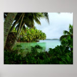 Strawn Island at Palmyra Atoll Posters
