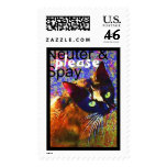 Stray Cat (3), Neuter & Spay, plea... - Customized Stamp