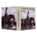 Stray Man Heads Home by WHD Koerner 3 Ring Binder