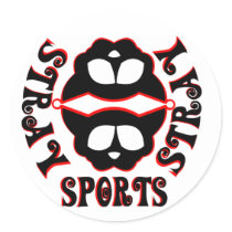 Stray Sports Logo Sticker 2 by StraySports Stray Sports Logo Sticker 2