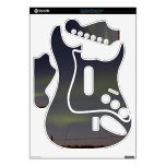 Streaks of Northern Lights Rock Band Guitar Skin