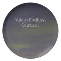 Streaks of Northern Lights; Yukon Souvenir
