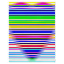 Streaky Heart Custom Flyer