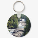 Stream And Waterfall Keychain