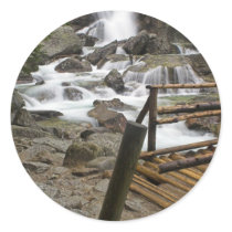 Stream In High Tatras In Slovakia Sticker