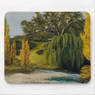 Stream in New Zealand mousepad