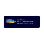 Streamer Fly Fishing Lure Art Custom Return Address Labels