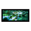 Streaming Waterfall Panoramic posters