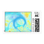Streams of Joy – Cosmic Aqua & Lemon Stamp