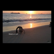 strech yourself posters