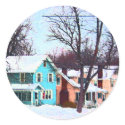 Street After Snow sticker