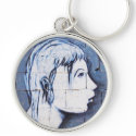 street art keychain