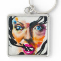 street art keychain