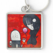 street art keychain