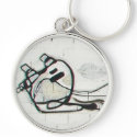 street art keychain