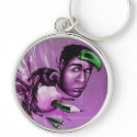 street art keychain