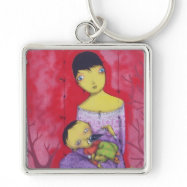 street art keychain