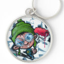 street art keychain