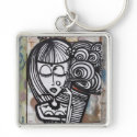 street art keychain