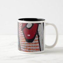 Street art on Calle de la Libertad street Mugs