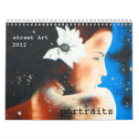 street art portraits calendars