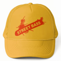 Street Bass Yellow Tank Cap hats by Seclusiasis Street Bass Yellow Tank Cap hats