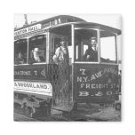 Street Car  Washington D.C. Vintage 1890 Refrigerator Magnet
