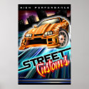 Street Customs Poster posters
