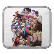 Street Fighter 3 Third Strike Cast Sleeves For iPads