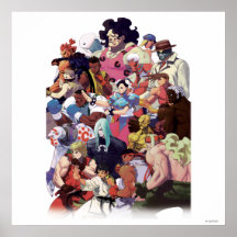 Street Fighter 3 Third Strike Cast Posters