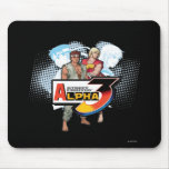 Street Fighter Alpha 3 Ken &amp; Ryu Mouse Pad