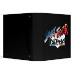 Street Fighter Alpha Logo Vinyl Binders