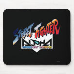 Street Fighter Alpha Logo Mousepad