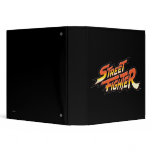 Street Fighter Brand Logo Vinyl Binder