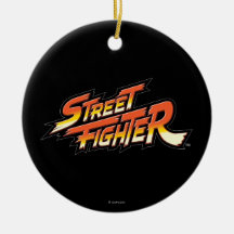 Street Fighter Brand Logo Ornaments