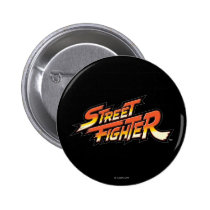 Street Fighter Brand Logo buttons