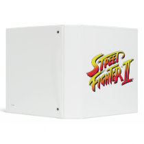 Street Fighter II Logo Binders