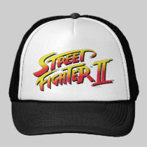 Street Fighter II Logo hats