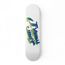 Street Fighter II' Logo Skateboard