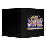 Street Fighter II Turbo UC Logo Vinyl Binder