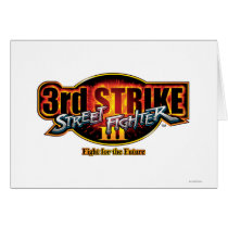 Street Fighter III 3rd Strike Logo Cards