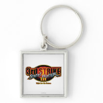 Street Fighter III 3rd Strike Logo Key Chain