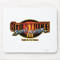 Street Fighter III 3rd Strike Logo Mousepads