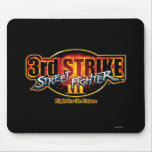 Street Fighter III 3rd Strike Logo Mousepads