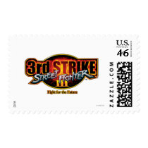 Street Fighter III 3rd Strike Logo Stamp